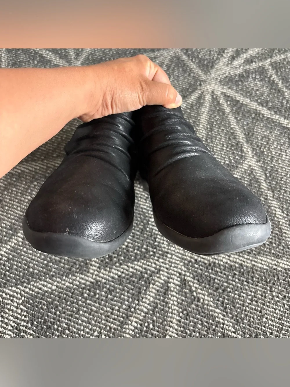 Anodyne Women’s no. 91 Casual Booties Boots Black Size 7.5M